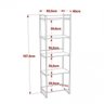 Kit Industrial 2 Peças com 1 Escrivaninha 90cm e 1 Estante  60cm 5 Prateleir - 2