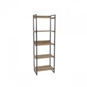 Ver imagem 5 de Kit Industrial 2 Peças com 1 Escrivaninha 90cm e 1 Estante 60cm 5 Prateleir