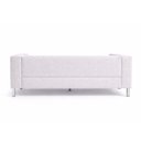 Ver imagem 7 de Sofá Perola 3 Lugares Kubo 210cm Bouclé Cinza - Sallar Home