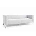 Ver imagem 1 de Sofá Perola 3 Lugares Kubo 210cm Bouclé Cinza - Sallar Home