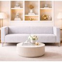 Ver imagem 2 de Sofá Perola 3 Lugares Kubo 210cm Bouclé Cinza - Sallar Home