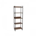 Ver imagem 5 de Kit Industrial 2 Peças com 1 Escrivaninha 90cm e 1 Estante  60cm 5 Prateleir