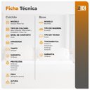 Ver imagem 3 de Cama Box King Preto + Colchão Ortopedico Espuma D33 Pillow Top Hanover One 193x203x59cm