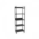 Ver imagem 4 de Kit Industrial 2 Peças com 1 Escrivaninha 90cm e 1 Estante 60cm 5 Prateleir