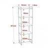 Kit Industrial 2 Peças com 1 Escrivaninha 90cm e 1 Estante  60cm 5 Prateleir - 2