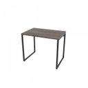 Ver imagem 4 de Conjunto Industrial 2 Peças com 1 Escrivaninha 90cm e 1 Estante 60cm 5 Prateleir Marrom