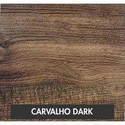 Escrivaninha Industrial 120cm com Gaveteiro 4 Gavetas Kuadra Carvalho Dark - 13