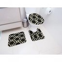 Ver imagem 2 de Kit Tapete de Banheiro Tecil Pop 3 Peças Arabic