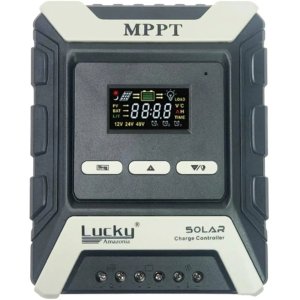 Controlador de Carga Placa Solar Mppt 60a - 12/24/48v Lucky