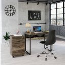 Ver imagem 1 de Kit 2 Peças com 1 Escrivaninha e 1 Gaveteiro 4 Gavetas Kuadra