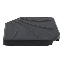Contra Peso Ombrelone Guarda Sol Base Cruz 25kg 47x47x5cm - 2