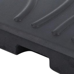 Contra Peso Ombrelone Guarda Sol Base Cruz 25kg 47x47x5cm - 4