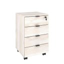 Ver imagem 5 de Conjunto 2 Peças com 1 Escrivaninha e 1 Gaveteiro Kuadra Branco