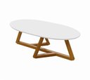 Ver imagem 6 de Mesa de Centro Classic Branco/Nature- Tebarrot