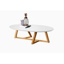 Ver imagem 3 de Mesa de Centro Classic Branco/Nature- Tebarrot