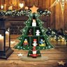 Árvore de Natal Mini em Madeira - Decoração de Mesa - 5