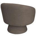 Ver mais imagens de Poltrona Decorativa Liz Base Fixa Bouclé Marrom - Nexta Casa