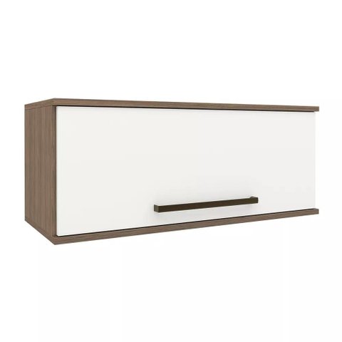 Armário Aéreo de Geladeira 0,80m Evolution Tannah Branco - Batrol