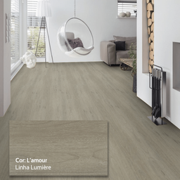 Piso Vinílico Arquitech Lumiere 3mm - Lamour Cx 3,37m² - 2