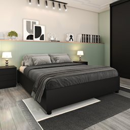 Cama Casal Mônaco - 1 Cama Casal Mônaco - 1