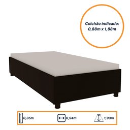Cama Solteiro Mônaco Tcil Móveis - 4