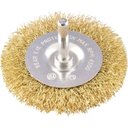 Ver imagem 1 de Escova Circular 3""x 3/8"" Haste de 1/4"" - 63.25.003.140 - Vonder Escova Circ.a 3x3/8 Haste 1/4 Von