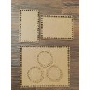 Ver imagem 2 de Kit 10 Bases para Bebê Base de Mdf Cru para Cesto Fio Malha Crochê