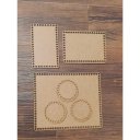 Ver imagem 3 de Kit 10 Bases para Bebê Base de Mdf Cru para Cesto Fio Malha Crochê