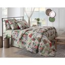 Ver imagem 1 de Jogo de Cama Duplo Queen 4 Peças Holly Realce Premium Sultan