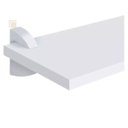 Ver imagem 1 de Prateleira de Parede em Madeira Flutuante para Livros Sala