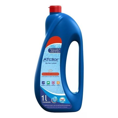 Redutor de Ph e Alcalinidade Ph Menos 1l Atcllor