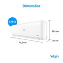 Ver imagem 4 de Ar Condicionado Elgin 12.000 Btus Quente e Frio Eco Inverter Ii R32 220v