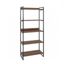 Ver imagem 6 de Conjunto Industrial 3 Peças 1 Escrivaninha 1 Estante e 1 Gaveteiro Kuadra Yescasa Preta