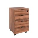 Ver imagem 5 de Conjunto Industrial 3 Peças 1 Escrivaninha 1 Estante e 1 Gaveteiro Kuadra Yescasa Preta