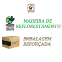 Ver imagem 4 de Moldura Filete Marrom para Telas em Canvas 90x60 Cm