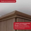 Ver imagem 3 de Roupeiro Cover 6 Portas Castanho Henn