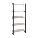 Ver imagem 5 de Kit Industrial 3 Peças 1 Escrivaninha em L 1 Estante e 1 Gaveteiro Kuadra