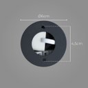 Ver imagem 3 de Arandela Remo Tubo Luz Indireta 3000k 16w Preto