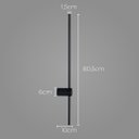 Ver imagem 2 de Arandela Remo Tubo Luz Indireta 3000k 16w Preto