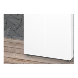 Multiuso Específico Para Lavanderia Com 02 Portas Cor Branco PASSE BEM - 5