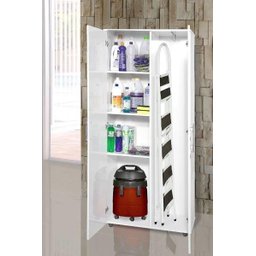 Multiuso Específico Para Lavanderia Com 02 Portas Cor Branco PASSE BEM - 1