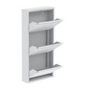 Ver imagem 4 de Sapateira de Aço 50 Cm com 3 Portas Plus com Abertura Simultânea na Cor Branca
