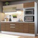 Ver imagem 1 de Armário De Cozinha Completa 250 Cm Branco/Rustic/Crema