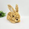 Coelho De Palha Deitado 18x12x22cm Decoração De Páscoa G - 2