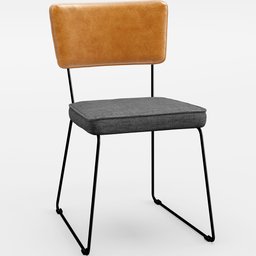 Kit 06 Cadeiras Decorativas Sala Jantar Allana L02 Couríssimo Whisky Linho Cinza Escuro - Lyam - 3