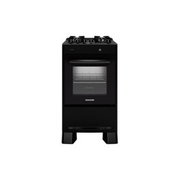 Fogão Suggar Neo Max 4 Bocas Preto Mesa de Vidro FGV403PT Bivolt - 1