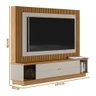 Home Moderno Para Tv Até 70 Polegadas Nature Off White Petra Flex Shop Jm - 4