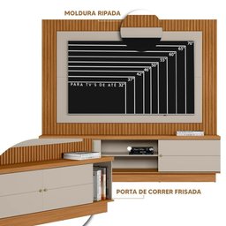 Home Moderno Para Tv Até 70 Polegadas Nature Off White Petra Flex Shop Jm - 3 Home Moderno Para Tv Até 70 Polegadas Nature Off White Petra Flex Shop Jm - 3