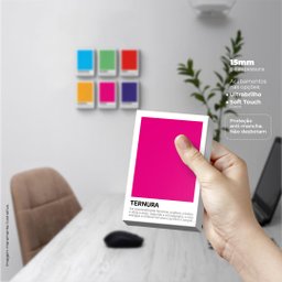 Terapia das cores - Quadro ou placa decorativa com 6 peças É DeCoração Quadros e placas decorativas  - 13