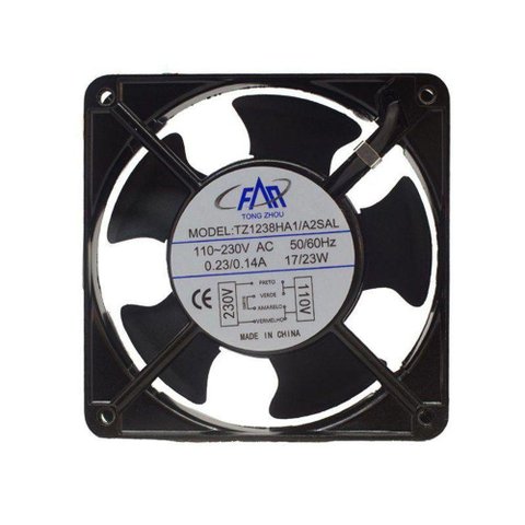Ventilador de Painel Maxtech 23W 120cm 3 Pás Preto Bucha Bivolt